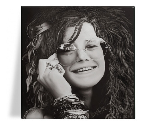 Azulejo Decorativo Janis Joplin In Concert 15x15