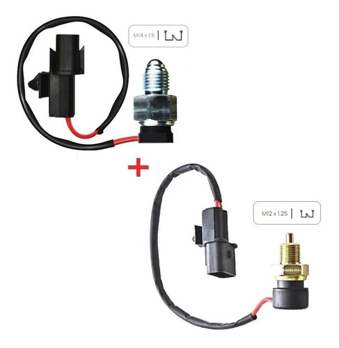 Kit 2 Sensor Transferência 4x4 Pajero Sport Mb811555 Mb88642