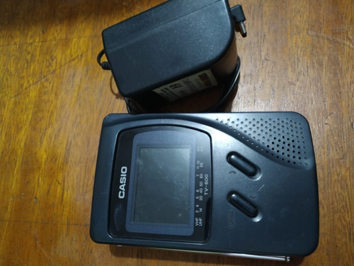 Imagem 6 de 7 de Mini Tv Casio Tv Analógica Antiga Portátil (com Defeito)