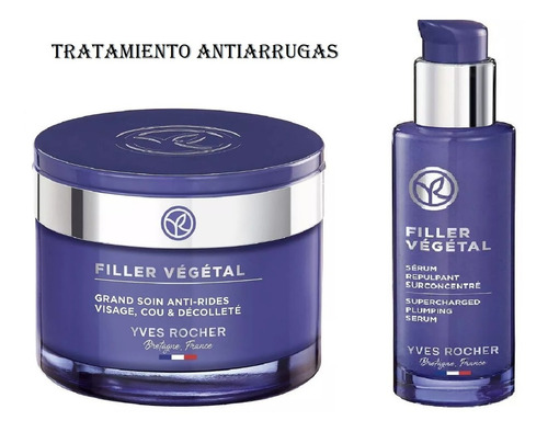 Yves Rocher Kit Tratamiento Antiarrugas  Sérum Rellenador 