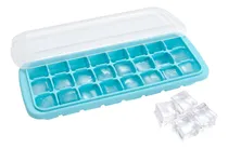 Comprar Cubetera Hielera Molde Con Tapa Silicona 24 Cubitos Flexible