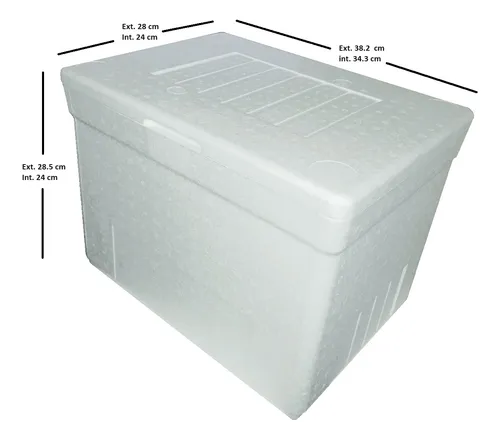 2x Caja De Plumavit - Caja Térmica 19lt / Aislapol