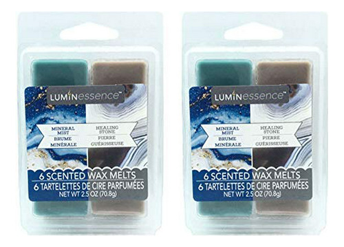 Luminessence Mineral Mist And Healing Stone Wax Melts 2pk