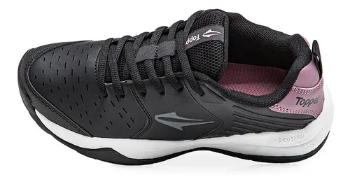 Zapatillas De Tenis Topper Rod 2 Mujer Negra Solo Deportes