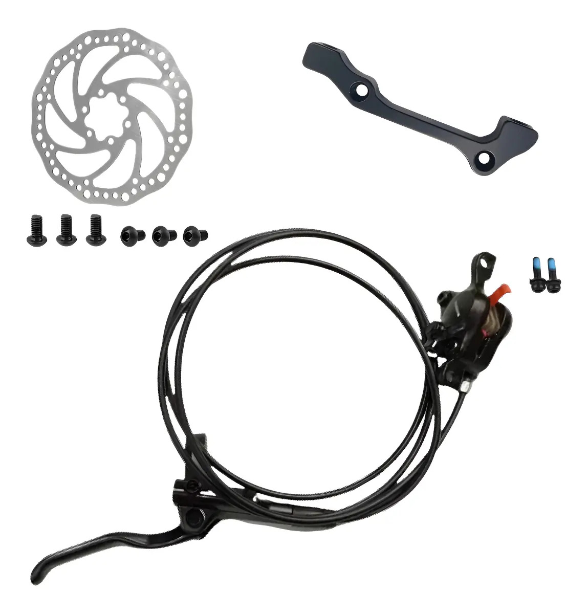 Freio Traseiro Hidraulico Shimano Altus Mt200 Completo Disco