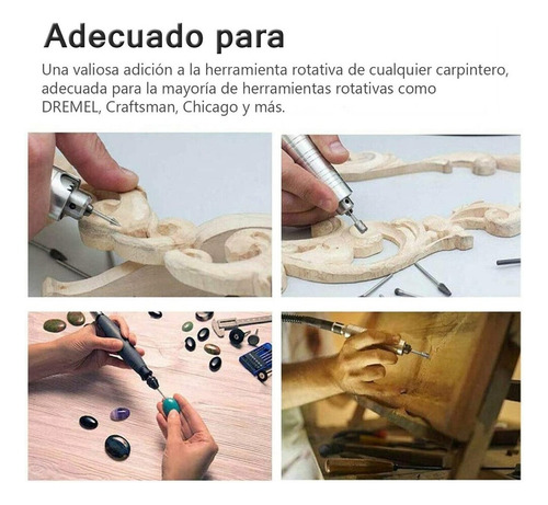 Kit De 20 Brocas De Carburo De Madera Para Dremel Mototool
