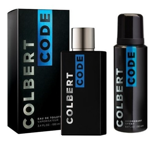 Perfume Hombre Colbert Code Eau Toilette 100ml + Desodorante