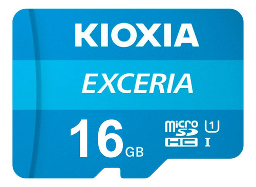Imagem 1 de 6 de Cartão Memória Micro Sdhc 16gb Exceria 100mbs Kioxia Cadapt