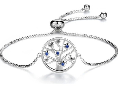 Pulsera Plata 925 Ajustable Cuadrado Mujer Regalo Dama Charm