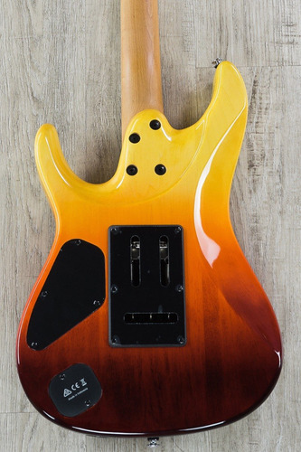 Ibanez Az242f Premium Flame Maple Top Tequila Sunrise+case