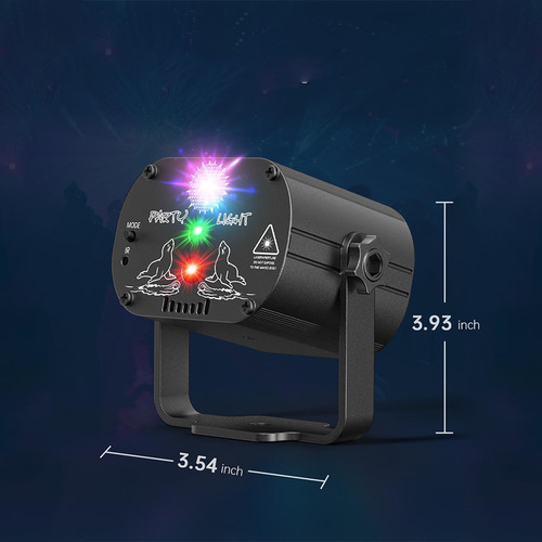 Laser Proyector Luces De Discoteca Rgb Led Para Fiestas
