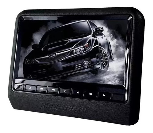 Dvd Automotivo - Monitor De 7'' Teclado Touch Screen - Preto