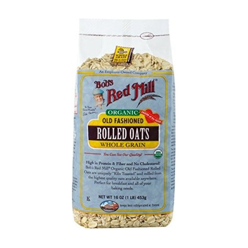 Red Mill Avena Orgánica De Bob Rolled Regular, De 16 Onzas (