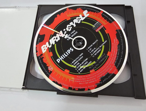 Burn Cycle 2 Discos Original Philips Cdi Excelente Estado (Usado)