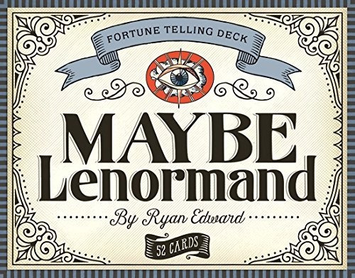 Maybe Lenormand, De Ryan Edward. Editorial U.s. Games Systems Inc., Tapa Blanda En Inglés, 0000