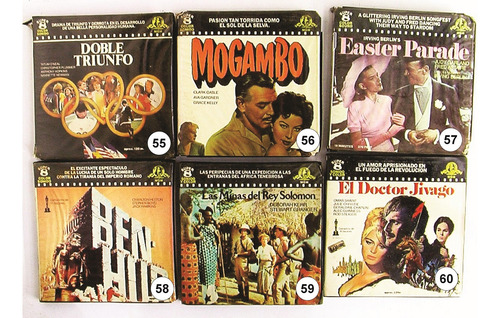 Peliculas Super 8 Reducciones 120 Metros X 3 (31/60) (Usado)