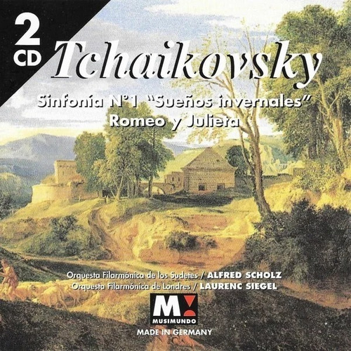 Tchaikovsky* Sueños Invernales Romeo Julieta* Cd Doble M. 