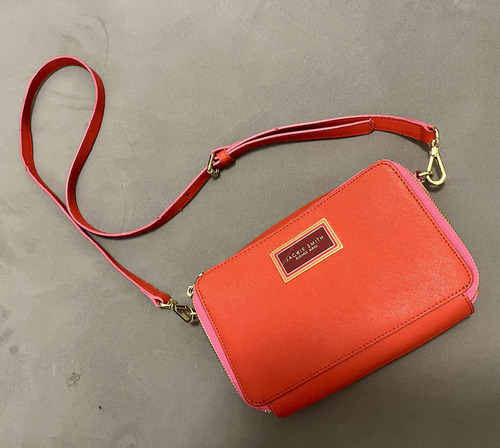 Cartera Pouch Claire Rosa Jackie Smith Rojo Lisa Rojo (Usado)