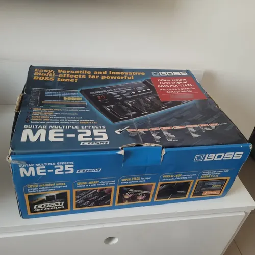 Pedal De Efeito Boss Multiple Effects Me-25 - Brinde Oferta