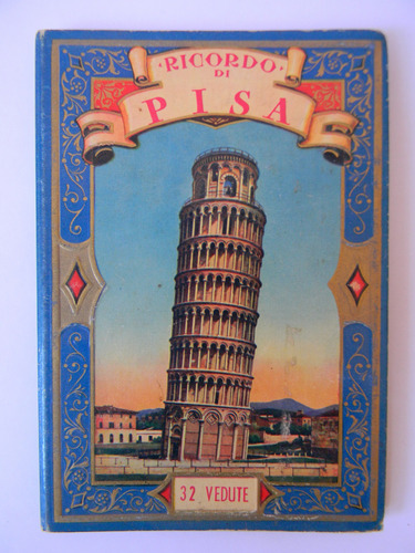 Ricordo Di Pisa 32 Vedute Vistas Texto Italiano