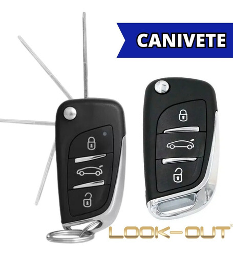 Alarme Automotivo Universal AL-20XR TXC Chave Canivete Premium