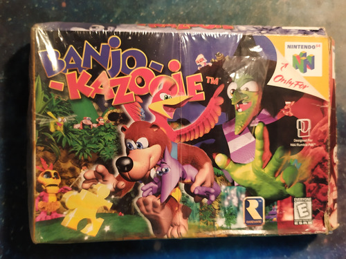 Juego Nintendo 64 N64  Banjo-kazooie Banjo Kazooie Completo