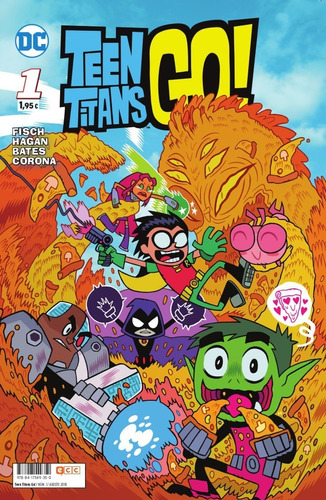 Teen Titans Go! Núm. 01 (3a Edición) - Fisch  - *