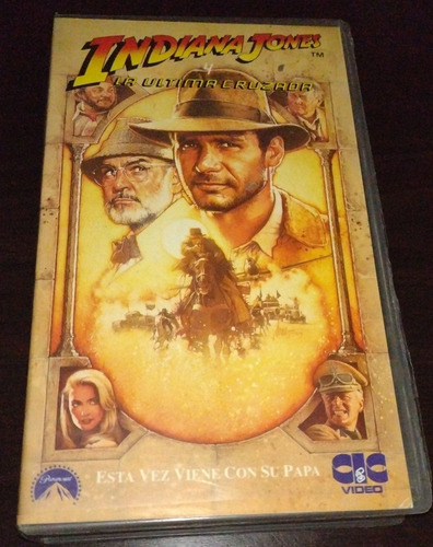 Indiana Jones 3 La Última Cruzada En Vhs Edición Española!!