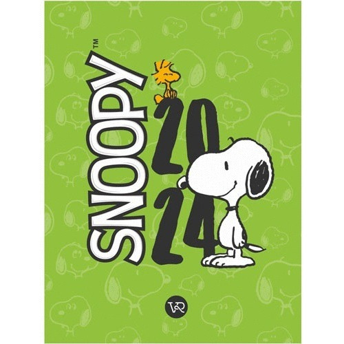 Agenda 2024 Snoopy Verde