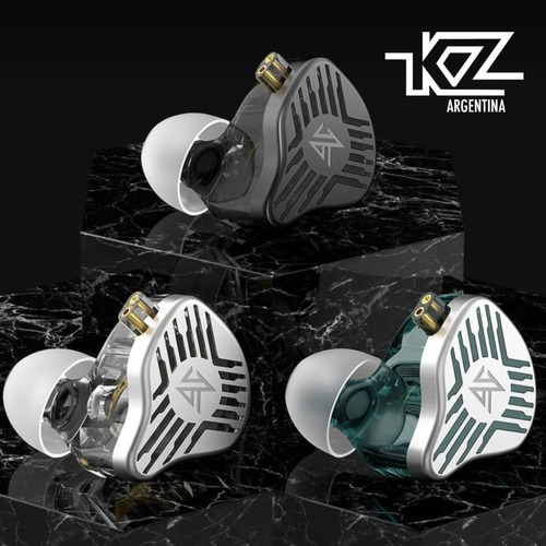 Imagen 3 de 6 de Auriculares Kz Eds In Ears Monitoreo 1dd Sin Microfono
