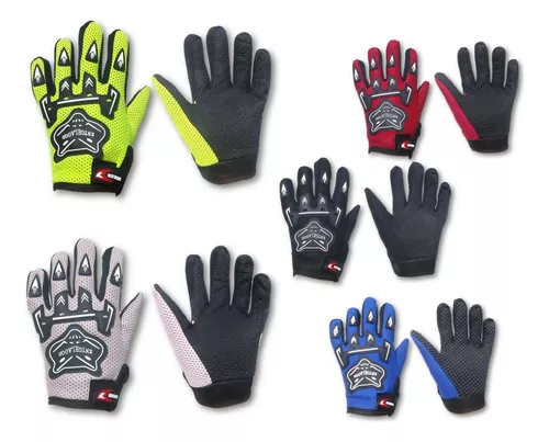 GUANTES DE MOTO VERANO MUJER SD-C28 NEGRO/GRIS