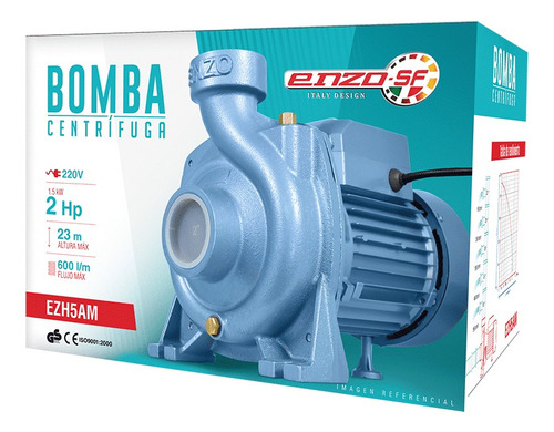 Bomba De Agua Centrifuga 2 2.0hp 600l/min Alt. 23m - Ezh5am