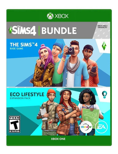 The Sims 4 Plus Eco Lifestyle Bundle Xbox One Nuevo Sellado