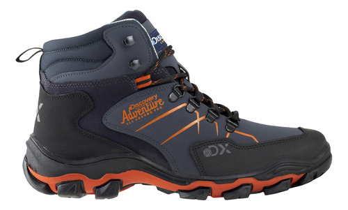 Botas Hombre Camping Senderismo Discovery 2383 Azul Nja