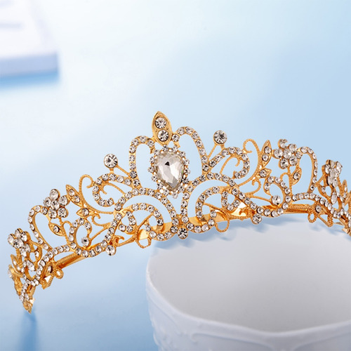 9pcs Corona Reina Princesa Tiara Para Boda Novia Cumpleaño