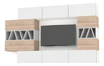 Comprar Panel Lcd Led Rack Modular Rack Mueble Organizador Color Marrón Claro