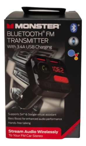  Bluetooth Transmisor Fm Monster