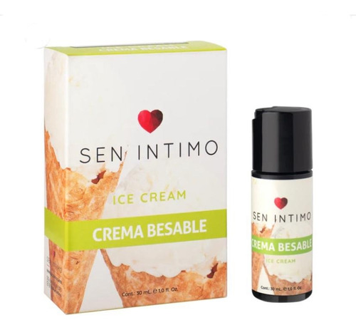 Crema Besable Comestible Ice Cream Senintimo 30ml Sexo Oral