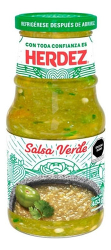 4 Pzas Salsa Herdez Verde 453 G