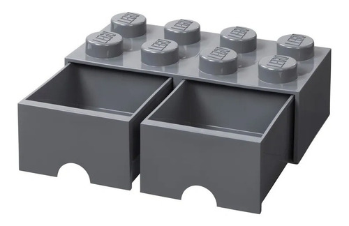 Lego Bloque Apilable Canasto 2 Cajones Brick Drawer 8 