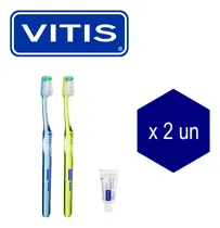 Comprar Cepillo Vitis Suave + Mini Pasta 15ml Pack X2 Unidades