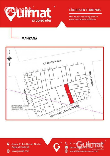 Imagen 10 de 12 de Terreno - Parque Chacabuco - Lideres En Terrenos - Guimat Propiedades