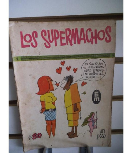 Comic Los Supermachos 80 Editorial Posada Vintage 