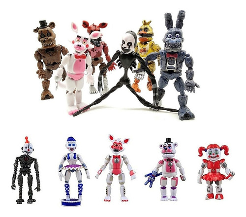 Muñecas De Oso Fnaf Freddy Fazbear Modelo Juguete Con Luz 11