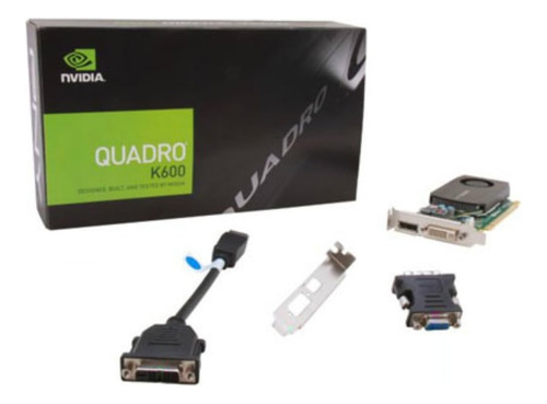 Pny Nvidia Quadro K600 1gb Gddr3 Tarjeta De Gráficos Vcqk600