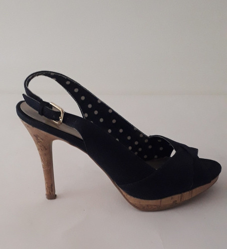 Sandalias Stiletto Christian Siriano For Payless- Usa- Azul 