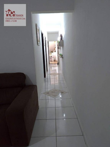 Imagem 6 de 15 de Casa Com 3 Dormitórios (1 Suíte), 8 Vagas - À Venda Por R$ 689.000 - Jardim Ocara - Santo André/sp - Ca0414