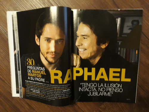 Raphael Leo Sbaraglia Meryl Streep Revista Española Telva 