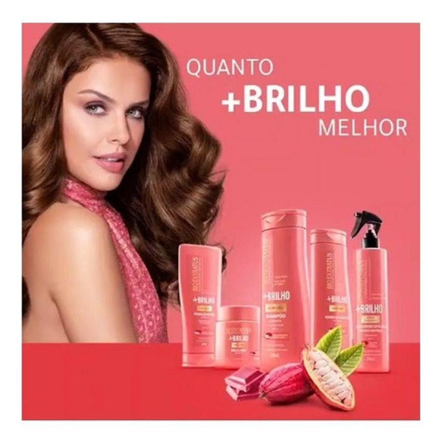 Shampoo Bio Extratus Mais Brilho Cacau Ruby 250ml