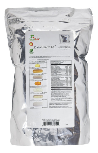 Vital Bulk Daily Health Kit Packet Multivitamin & Mineral Su